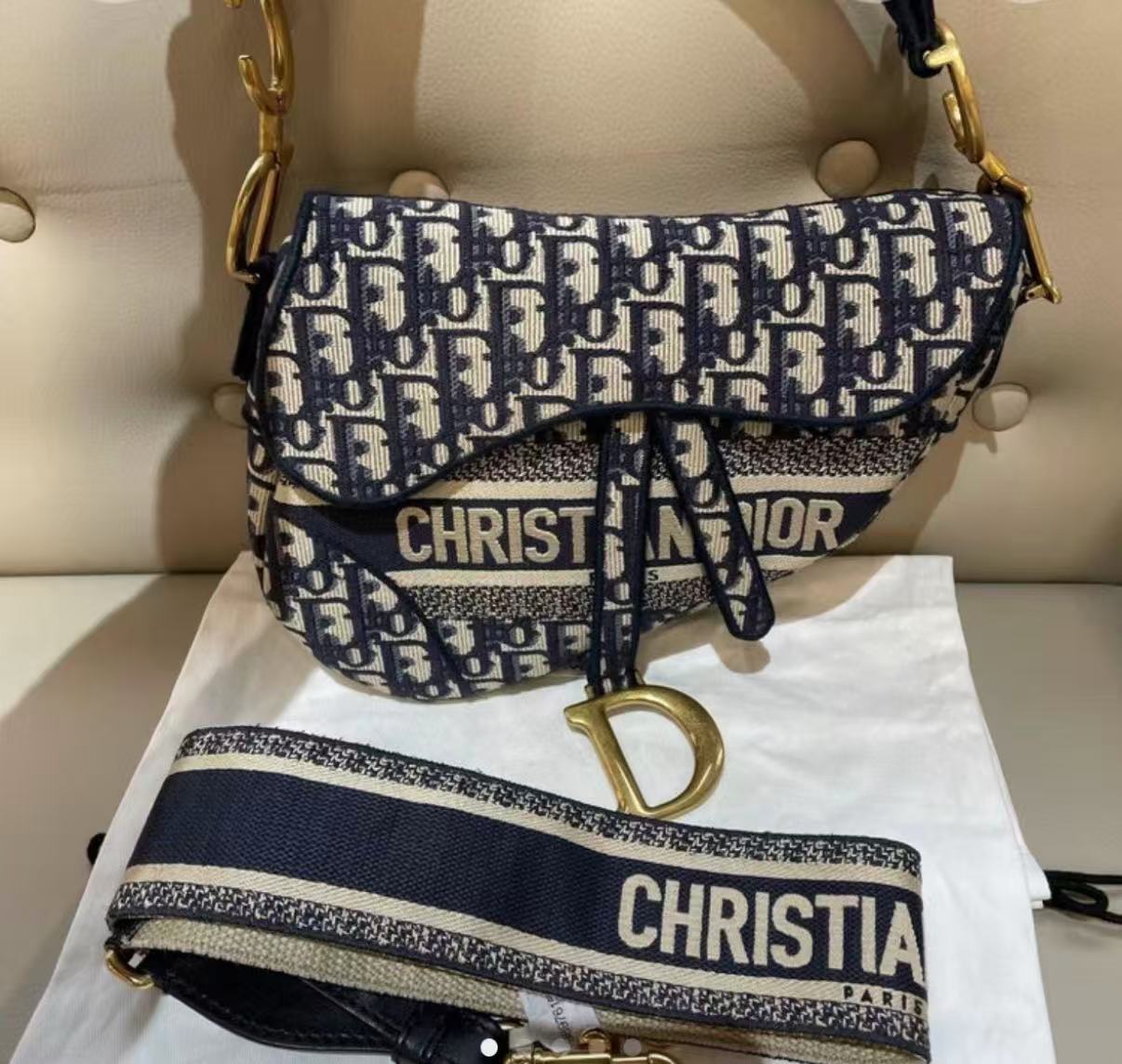 Preloved Dior Saddle M