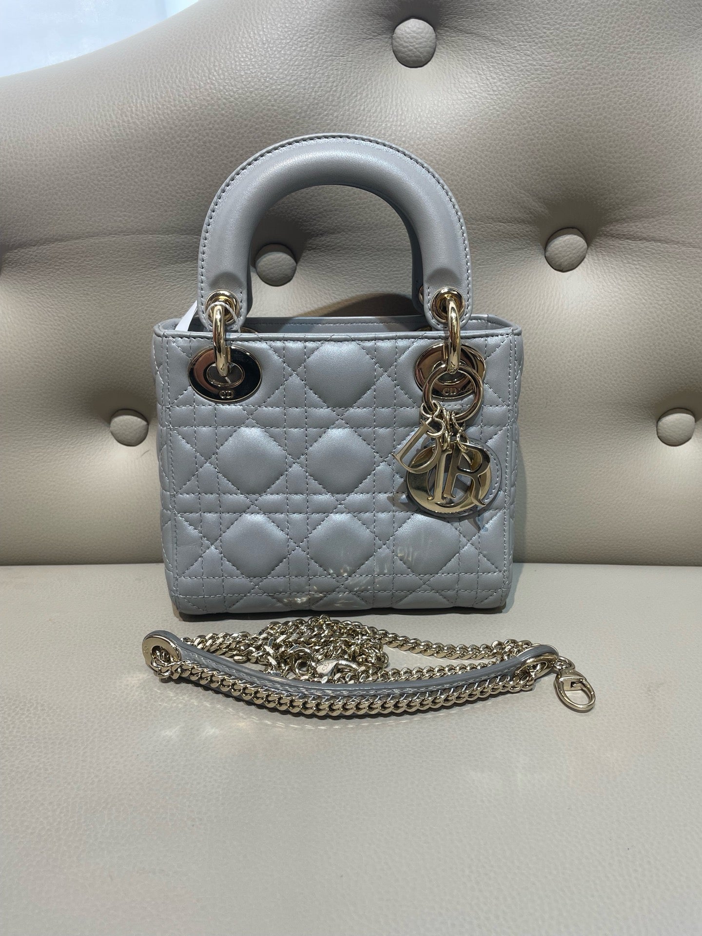 Lady Dior in Pearl Grey(!!deposit!!)