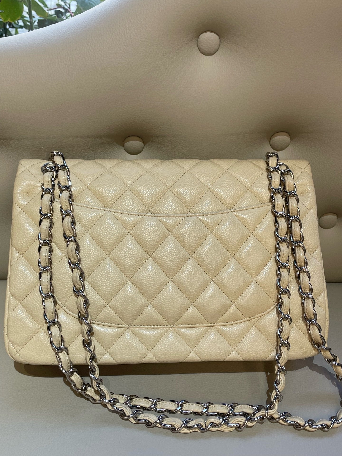 Preloved Chanel jumbo bag