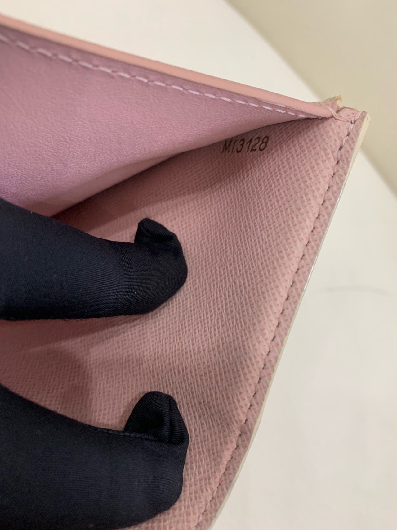 Preloved Chessboard pattern wallet