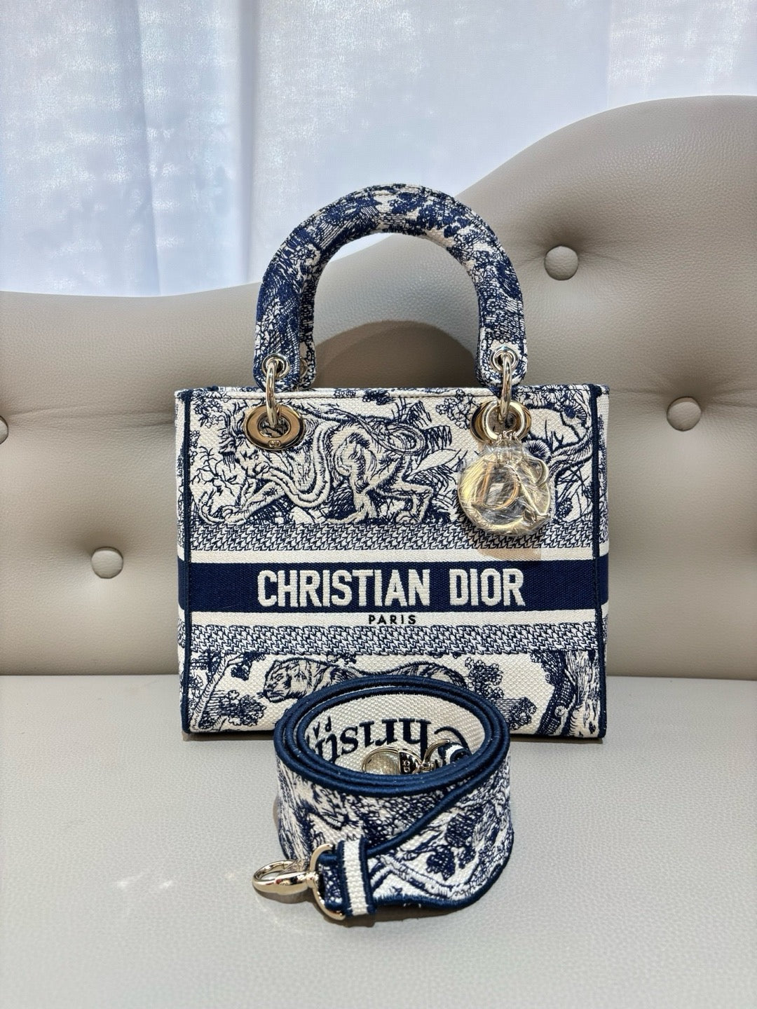 Preloved Lady Dior Zoo Collection