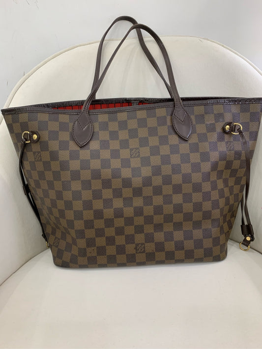 Preloved Chessboard pattern Neverfull