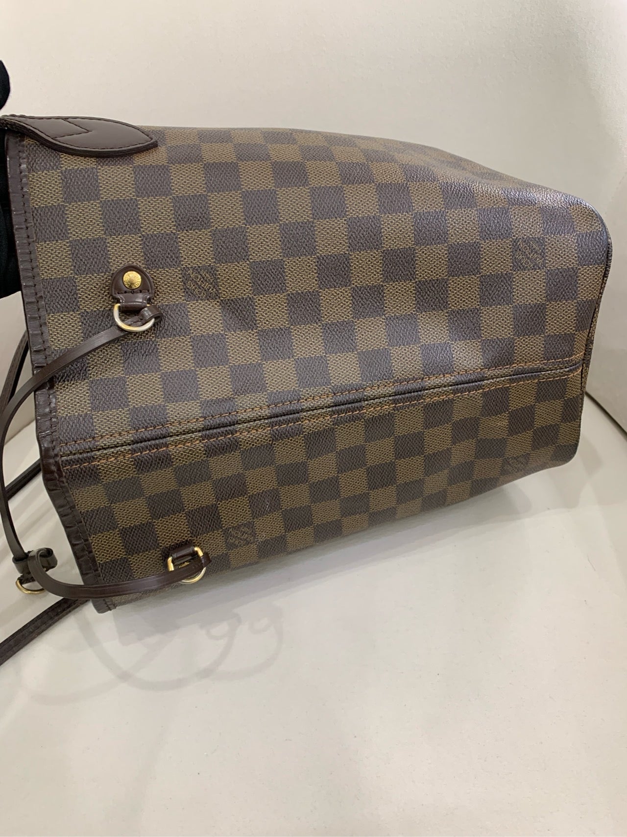Preloved Chessboard pattern Neverfull