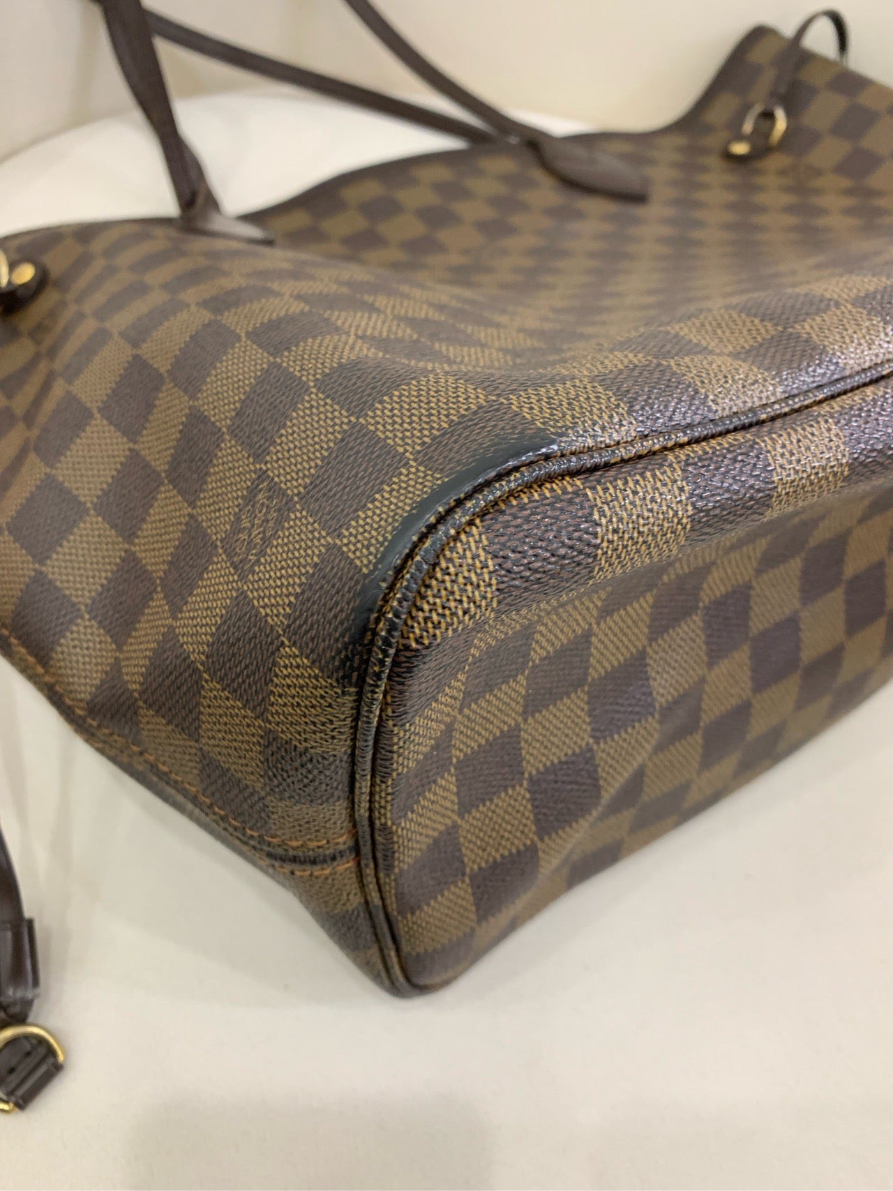 Preloved Chessboard pattern Neverfull