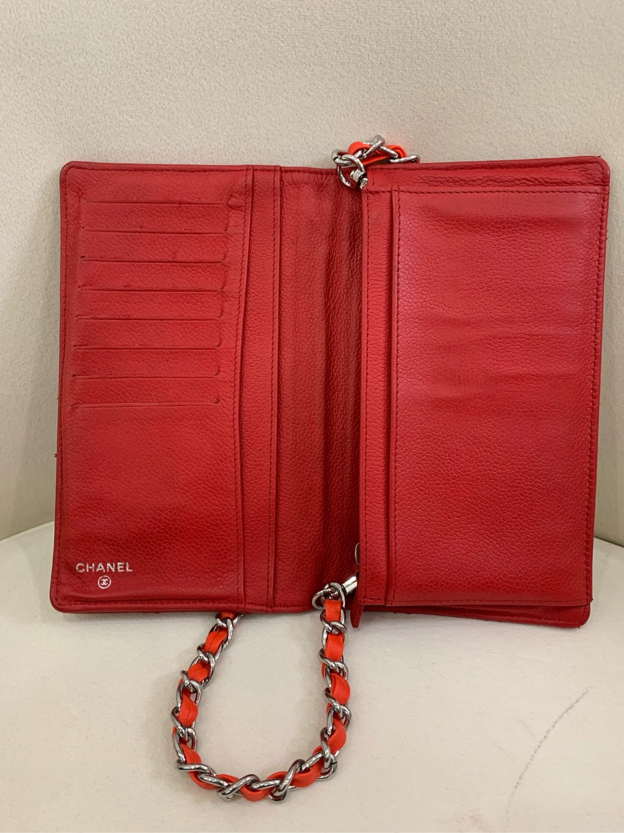 Preloved CC Red Wallet