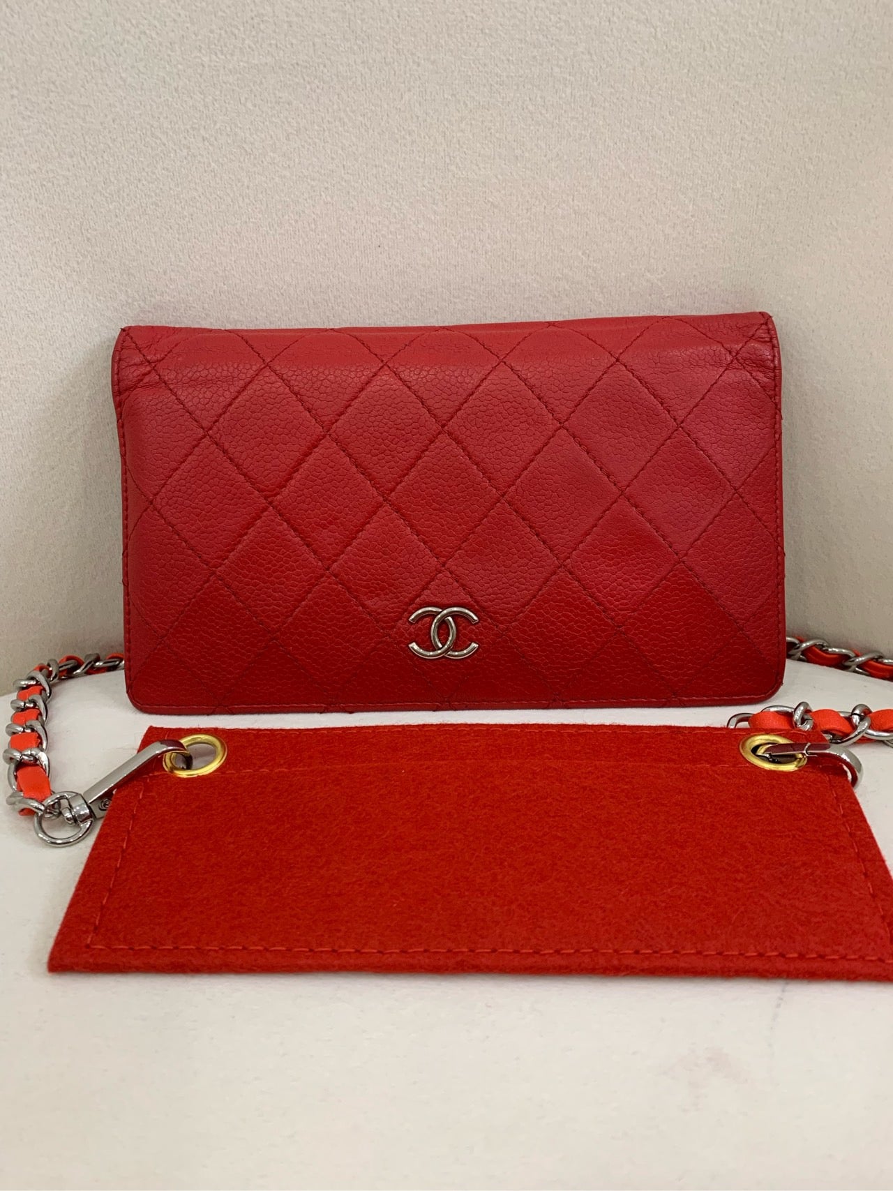 Preloved CC Red Wallet