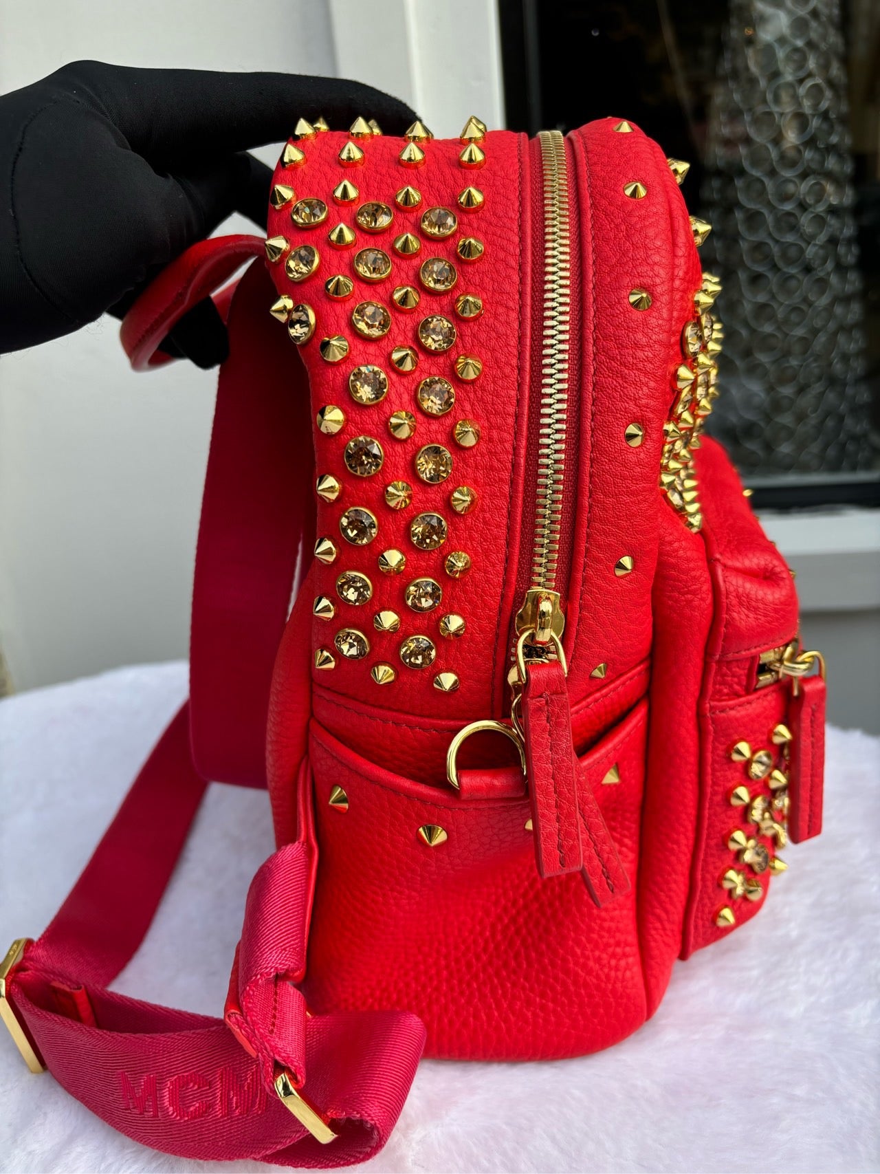 Preloved Mcm Backpack Vip