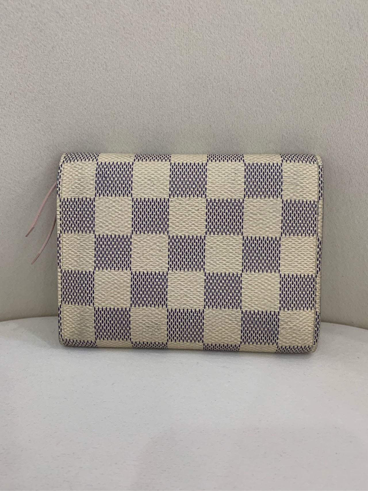 Preloved Chessboard pattern wallet