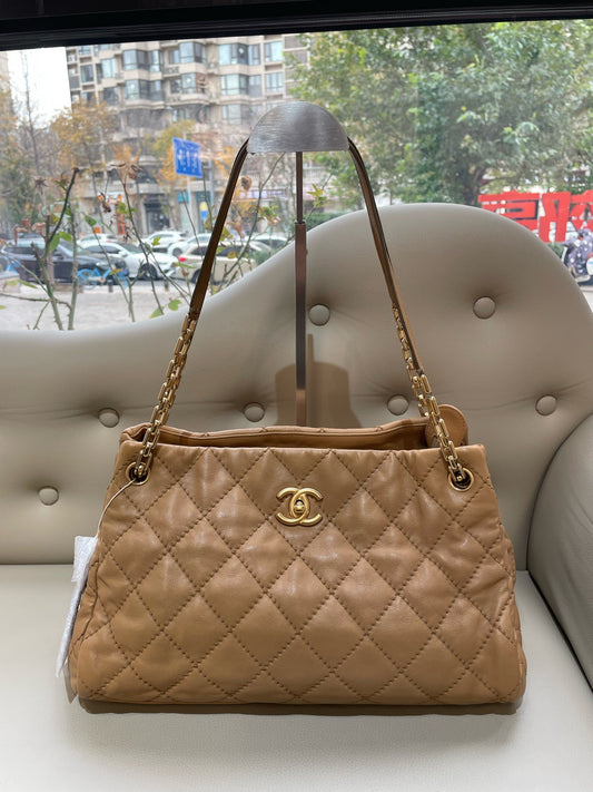 Chanel Brown gold