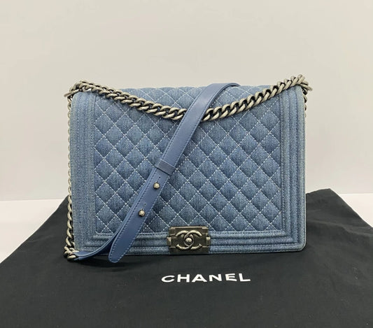 Chanel Leboy Maxi Denim